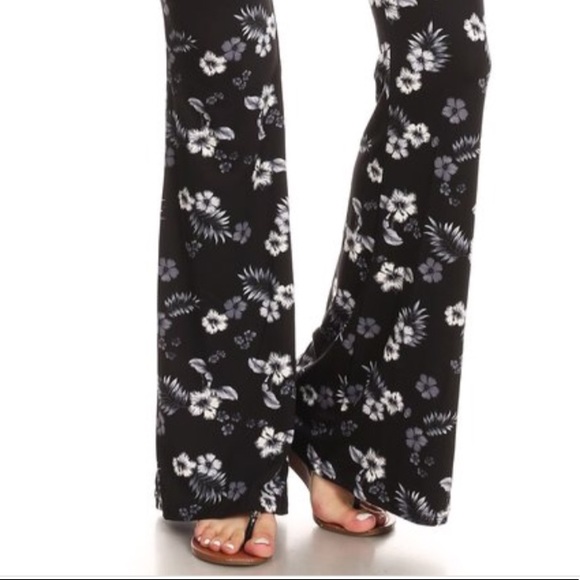 HP🎉Floral print  palazzo pant One size left large! - Picture 5 of 8